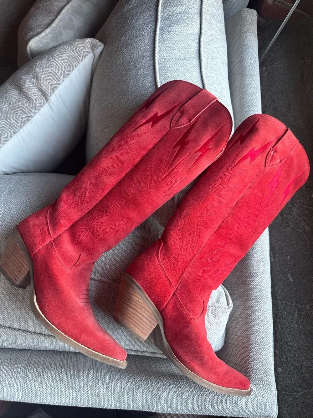 Dingo Red Thunder Road Cowboy Boots